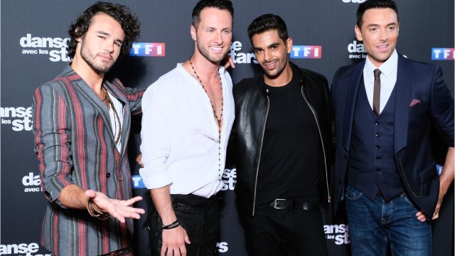 Voici - PHOTO Christophe Licata partage un tendre cliché avec son fils Livio entouré de Laetitia Milot et sa fille Lyana