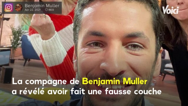 Voici - Benjamin Muller (Les Maternelles) : sa compagne révèle avoir fait une fausse couche