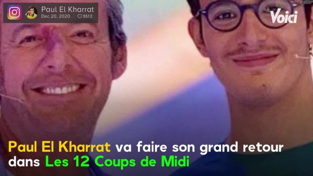 VOICI : Les 12 coups de midi : Paul révèle enfin pourquoi il revient dans l'émission de TF1