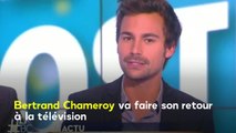 VOICI Bertrand Chameroy de retour à la télé et ce n’est pas grâce à Cyril Hanouna