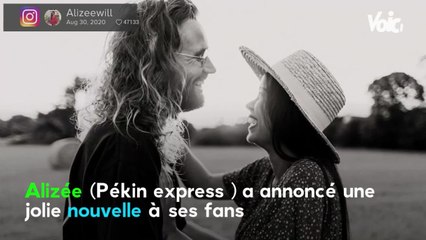 Voici - Alizée (Pékin Express) enceinte : soulagée, elle annonce une bonne nouvelle à ses fans