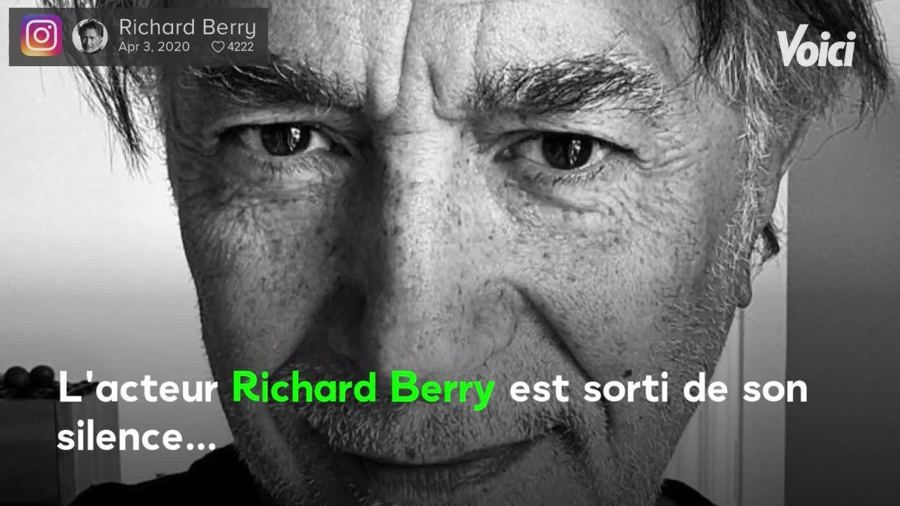 Voici - PHOTO Richard Berry sort du silence : l'acteur rend hommage à sa mère sur Instagram