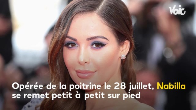 VOICI : Nabilla : à peine opérée de la poitrine, elle répond avec humour à ses détracteurs