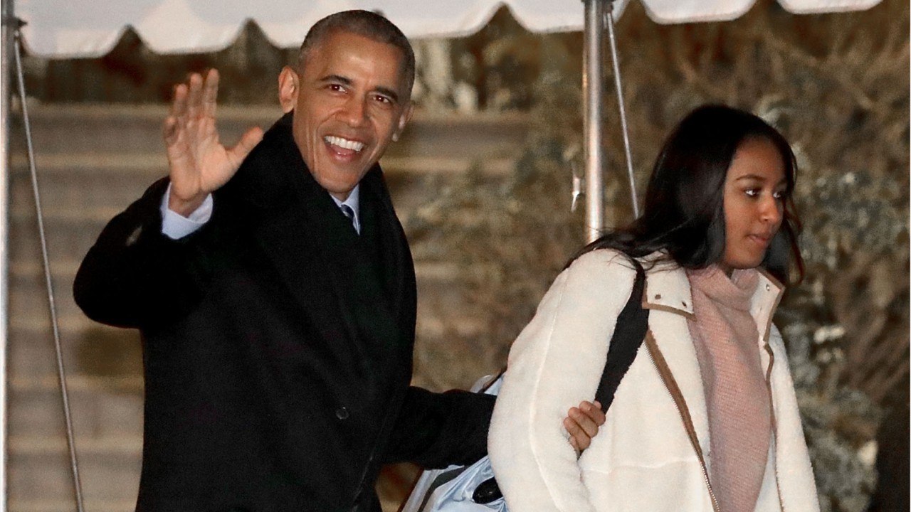 VOICI : Barack Obama : une vidéo TikTok de sa fille Sasha, qui a bien grandi, fait le buzz