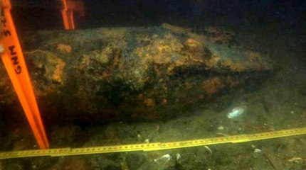 Son dakika... Polonya'da gölden 2. Dünya Savaşı'ndan kalma bomba çıkarıldı