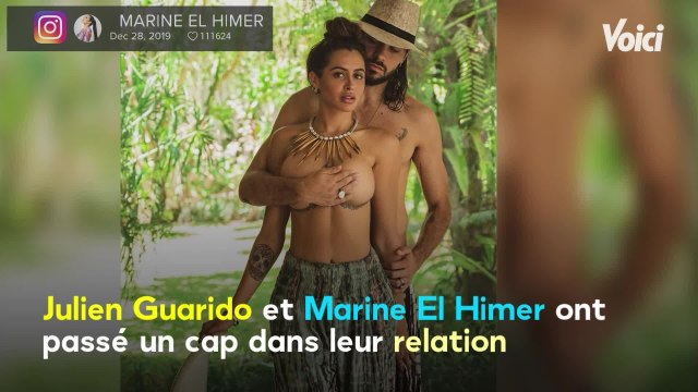 Voici - PHOTOS Julien Guirado et Marine El Himer (Les princes et les princesses de l'amour) se sont fiancés