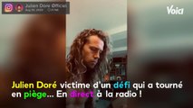 VOICI - Julien Doré : ce moment gênant en pleine promo radio de son nouvel album