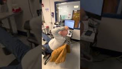 Putting a Super Strong Suction Cup on my Coworker's Head