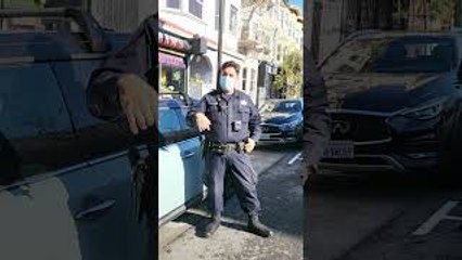 UPS Driver Confronted by San Francisco Police for Double-Parking