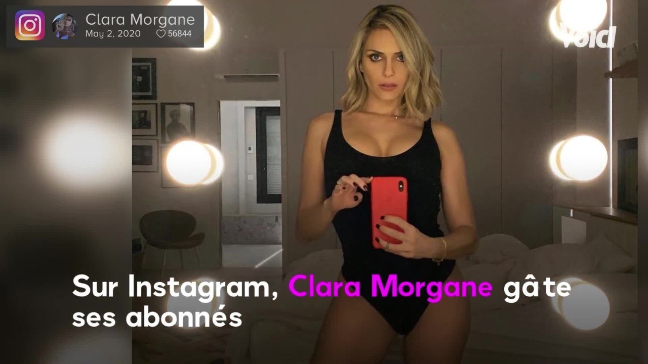 VOICI - PHOTO Clara Morgane romantique : sa photo poétique surprend les internautes
