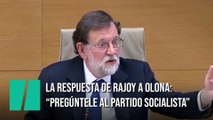 La respuesta de Rajoy a la pregunta de Macarena Olona