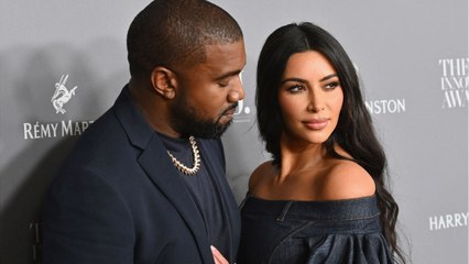VOICI : Kanye West : Kim Kardashian à l'origine de leur divorce ? Le rappeur s'insurge