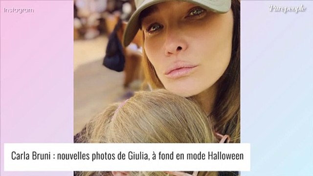 Elle est dans une école bilingue : Carla Bruni-Sarkozy se confie sur sa fille Giulia, 10 ans