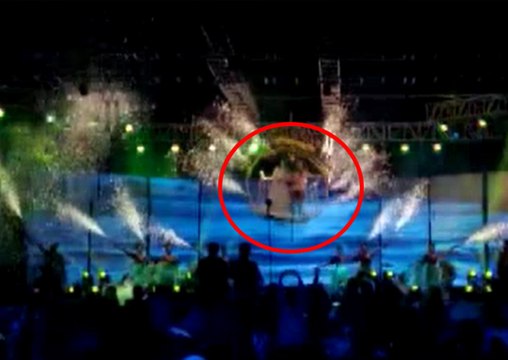 Gelin ve damat metrelerce yüksekten yere çakıldı