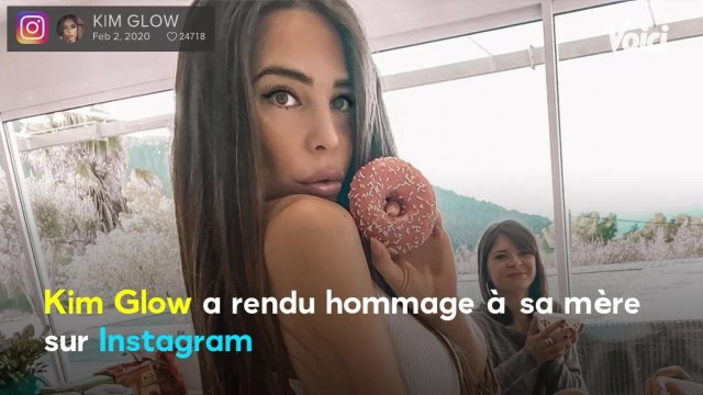 Voici - Kim Glow : sa mère atteinte d’un cancer, ce projet qui lui tient à coeur