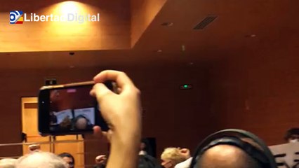 La extrema izquierda boicotea un acto de Leopoldo López en la Complutense