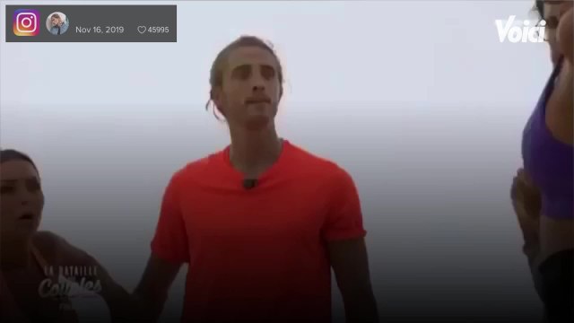 VOICI - La bataille des couples 2 : Dylan Thiry crache au visage de Mélanie Dedigama, la production obligée d'intervenir