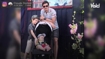 VOICI Claude (Koh-Lanta) dévoile le visage de son fils Marceau pour la première fois