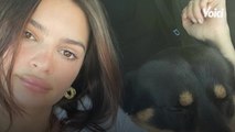 VOICI : Emily Ratajkowski dévoile un décolleté vertigineux, ses fans succombent