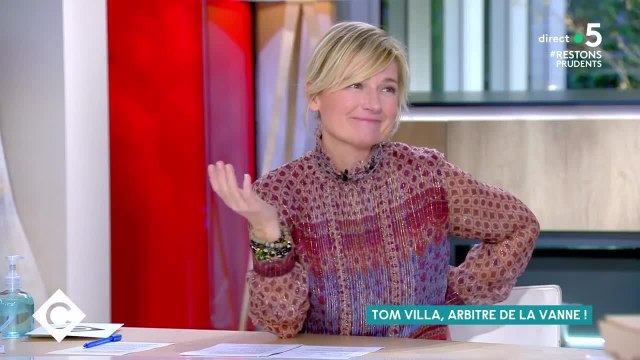 VOICI - Anne Elisabeth Lemoine et le livreur de pizza