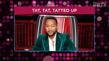 John Legend Gets Tattoo Drawn by Daughter Luna on His Arm After Callout from Wife Chrissy Teigen