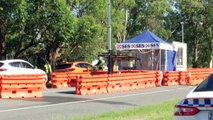 Queues not as long as expected as Qld border reopens