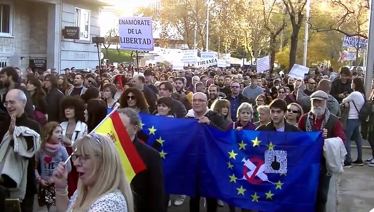 2ª Parte de Marcha Contra el Fraude Sanitario 11/12/2021 (YouTube Censurado)