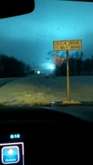 Powerlines Arc During Storm
