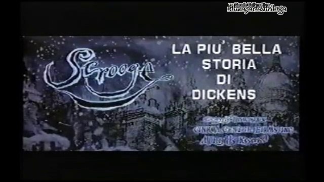 SCROOGE LA PIÙ BELLA STORIA DI DICKENS (1 tempo) canto di Natale / film e serie vintage