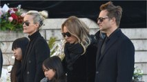 VOICI - Laeticia Hallyday souhaite que Jade et Joy puissent revoir David Hallyday et Laura Smet