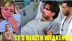 Shock Nate announced that Chance's health was seriously declining Y&R Spoilers News Update