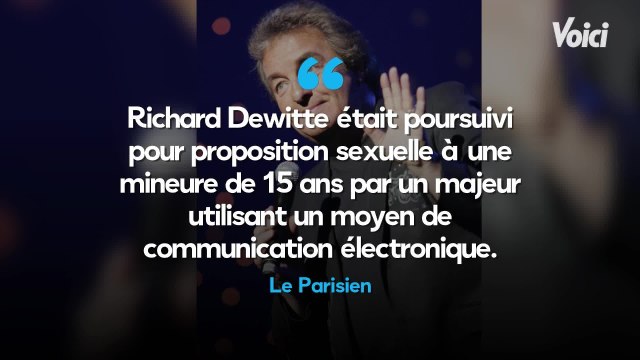 VOICI Richard Dewitte : Le Chanteur D'Il Était Une Fois Condamné À 18 Mois De Prison Avec Sursis Dans Une Affaire De Moeurs (1)
