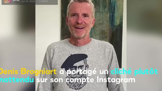 VOICI Denis Brogniart ému, il partage un cliché surprenant