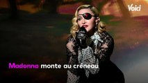 VOICI - Madonna : la chanteuse manifeste à Londres contre les violences policières après la mort de Georges Floyd