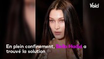 VOICI - PHOTO Bella Hadid sexy raffinée, elle pose entièrement nue sur Instagram