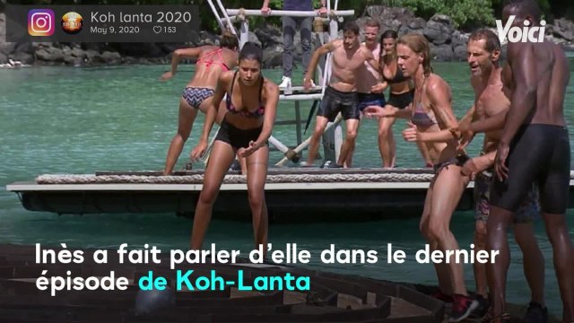 VOICI - Koh-Lanta 2020 : Inès moquée parce qu’elle n’avait jamais mangé de fruits, elle s'explique