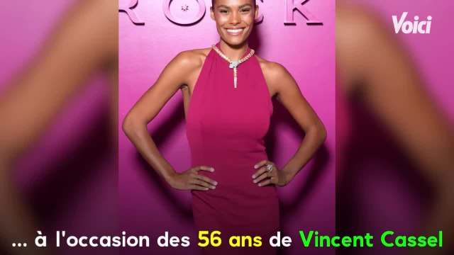 VOICI : Tina Kunakey partage un adorable cliché avec Vincent Cassel, les internautes sont conquis