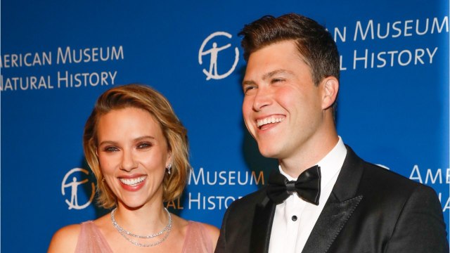 VOICI - Scarlett Johansson : sa belle déclaration d’amour à Colin Jost à la télévision !
