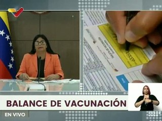 Venezuela arribó al  82,4% de vacunación masiva y se prepara para plan de reforzamiento