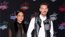 VOICI - PHOTO M Pokora et Christina Milian posent avec Isaiah : ce détail qui agace de plus en plus leurs fans