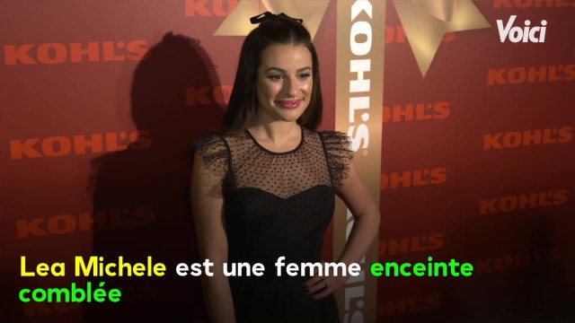 VOICI : Lea Michele splendide en bikini, elle partage une photo de son ventre rond