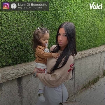 VOICI social - Liam Di Benedetto Fière Des Progrès De Sa Fille Malvoyante