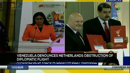 FTS 13-12 18:30 Venezuela denounces the Netherlands obstructions of diplomatic flights