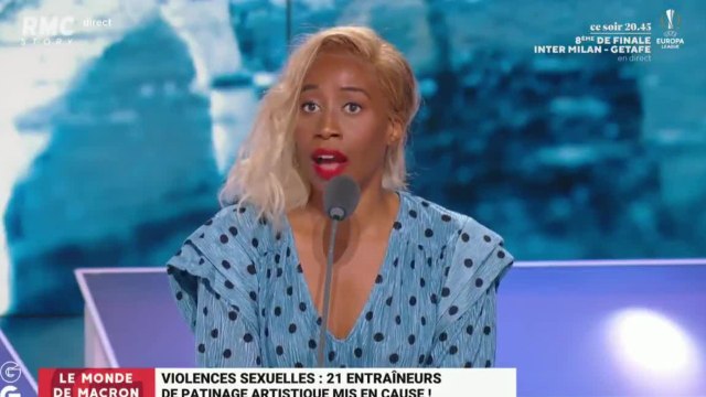 VOICI - Violences sexuelles : les révélations de Joëlle Dago-Serry, chroniqueuse des Grandes Gueules, victime d'attouchements quand elle était jeune