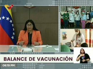 Vicepdta. Delcy Rodríguez ofreció balance de  Plan de Vacunación de la población venezolana