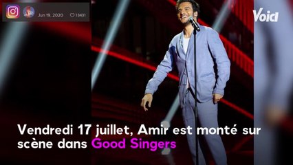VOICI - Good Singers : une dame se met à danser sur scène avec Amir, les internautes s'interrogent