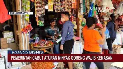 Pemerintah Cabut Aturan Minyak Goreng Wajib Kemasan
