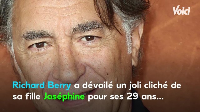 Voici - PHOTO Richard Berry dévoile un cliché de sa fille Joséphine pour son 29ème anniversaire