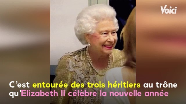 VOICI - Elizabeth II : ce cliché historique avec ses héritiers, dont l’adorable prince George