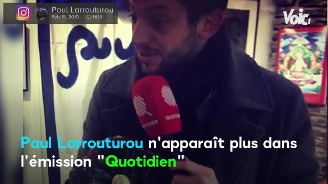 Voici - Quotidien : pourquoi Paul Larrouturou est absent de l'émission de Yann Barthès ?